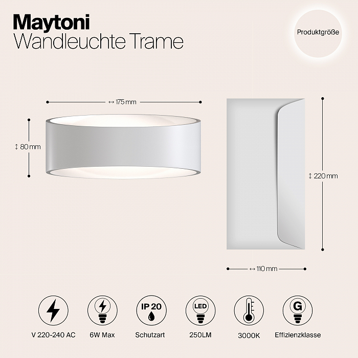 Бра Maytoni C806WL-L5W