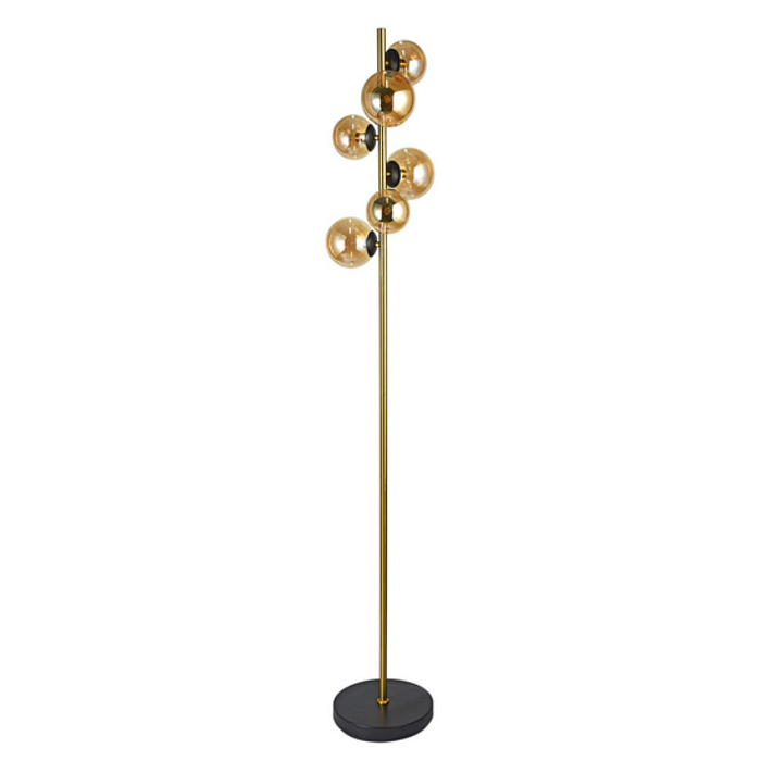 Торшер Arte Lamp A2243PN-6PB