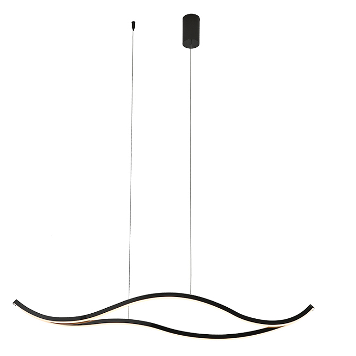 Люстра Newport 15205/S black glossy