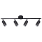 Спот Arte Lamp A2365PL-4BK